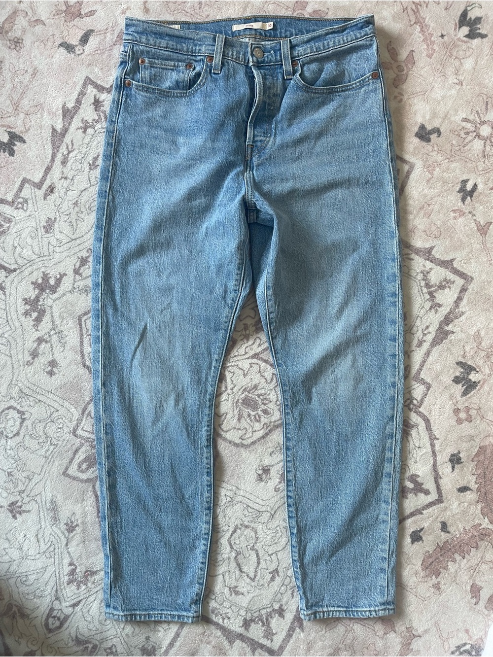 Levi's Light Blue Wedgie Jeans 30W